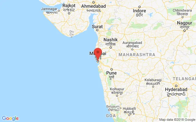 Map showing Maharashtra Baptist Society in Mumbai, Maharashtra, India